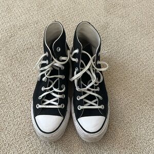 High top platform converse